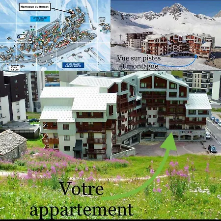 Studio Au Hameau De Borsat Avec Parking !